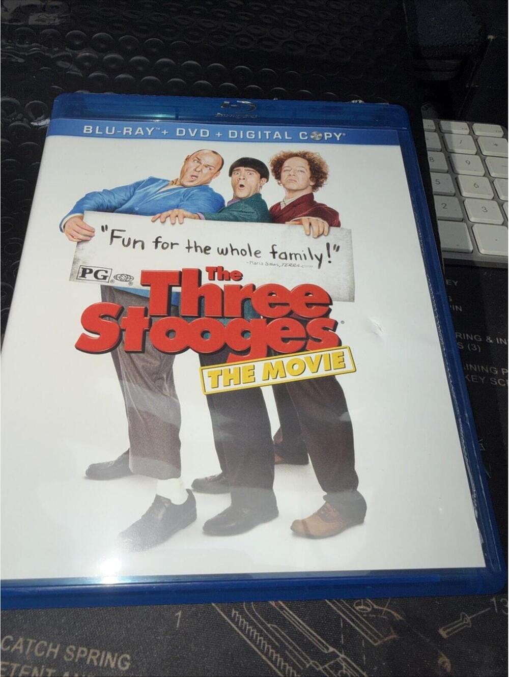 The Three Stooges: The Movie Blu-Ray Only And DVD